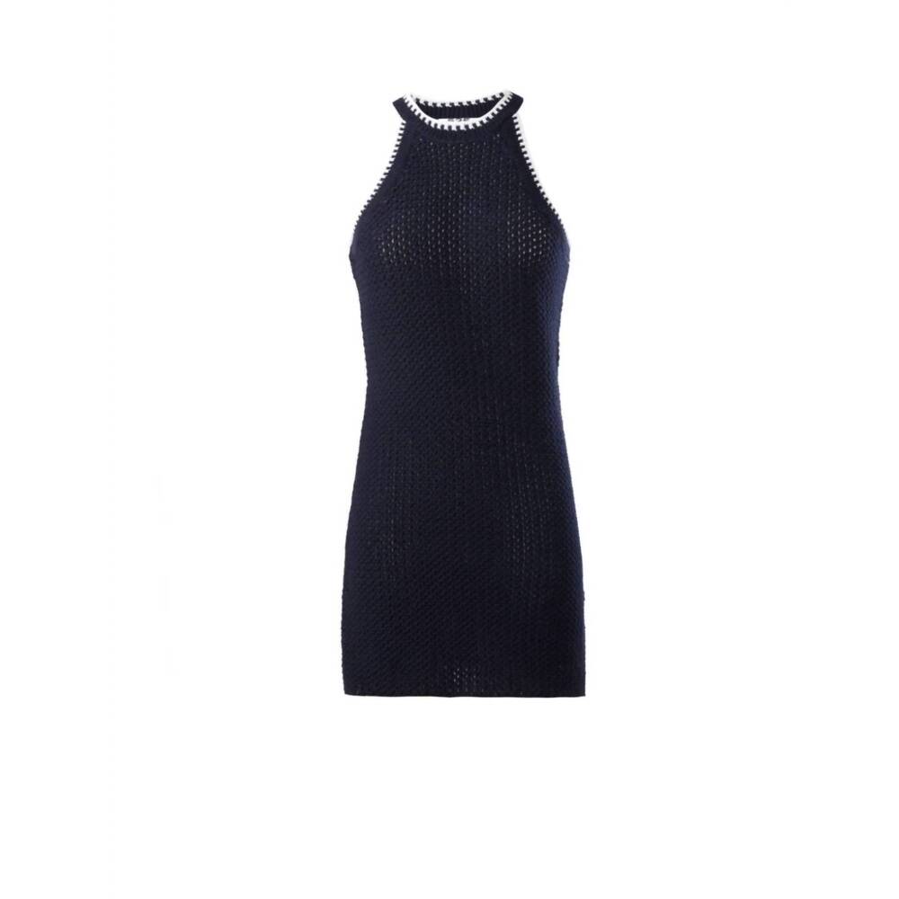 NEW 525 AMERICA women's billie cover up mini dress in black